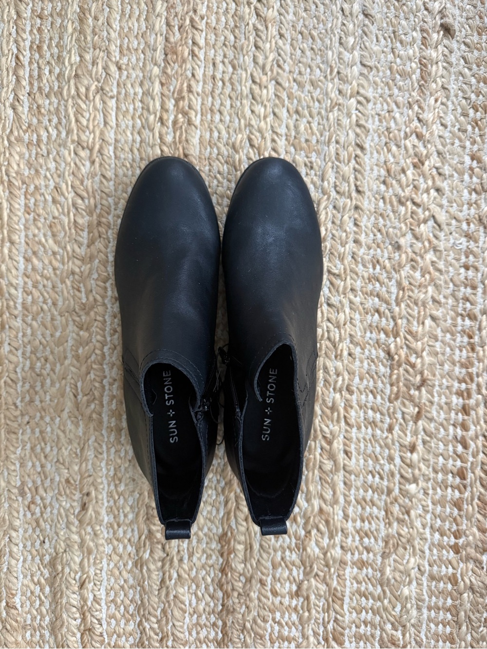 Sun + Stone Women’s Black Booties